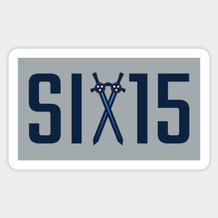 SIX15 Alternate Sticker